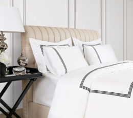 DUVET SET White-Black